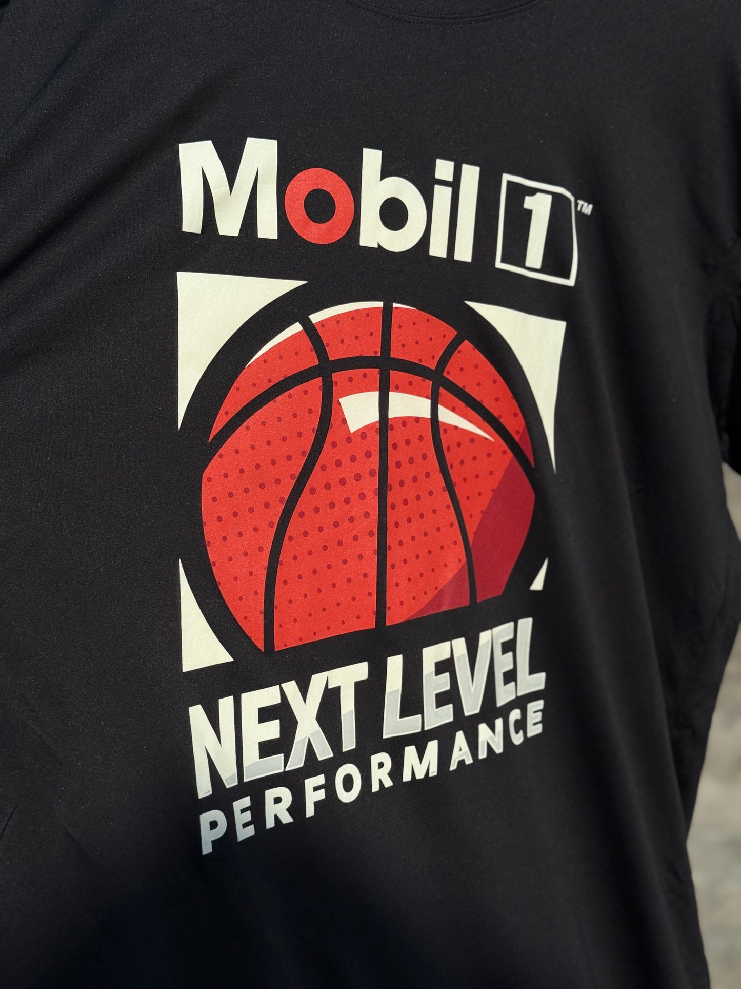 Mobil 1 NBA Dri Fit Basketball T Shirt
