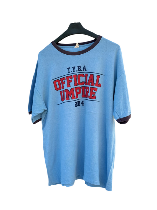 TYBA Official Umpire Oversized Baseball T Shirt